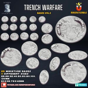 Trench Warfare Bases Vol.2 (Pre-supported)