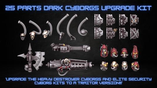 Dark Cyborgs Upgrade kit PRESUPPORTED