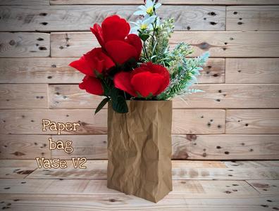 Paper Bag Vase V2