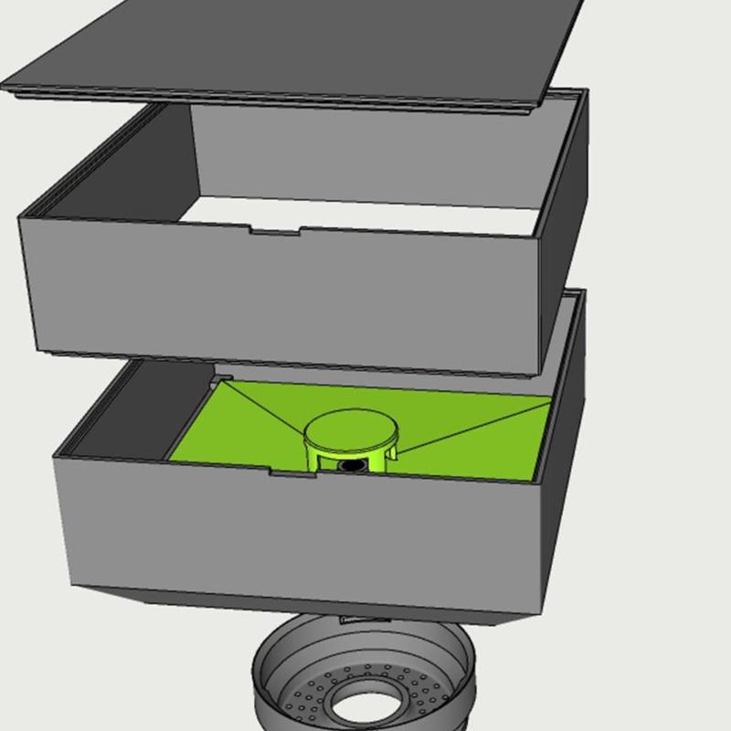 Hydroponic Growing Box, modular