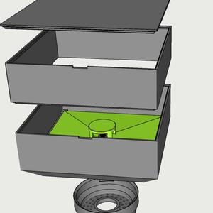 Hydroponic Growing Box, modular