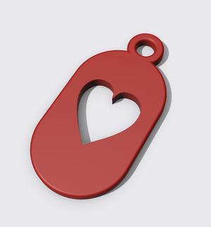 Key Fob - Ace of Hearts