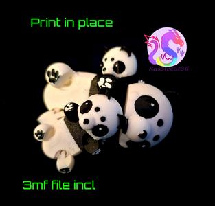 Pinky the Panda Sassiepals *Personal Use*