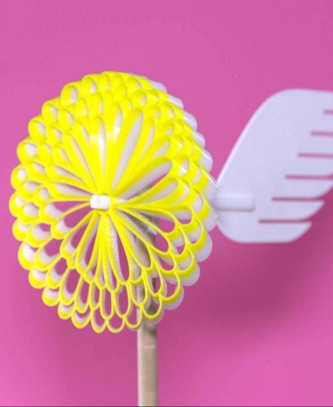 Small Flower Pinwheel