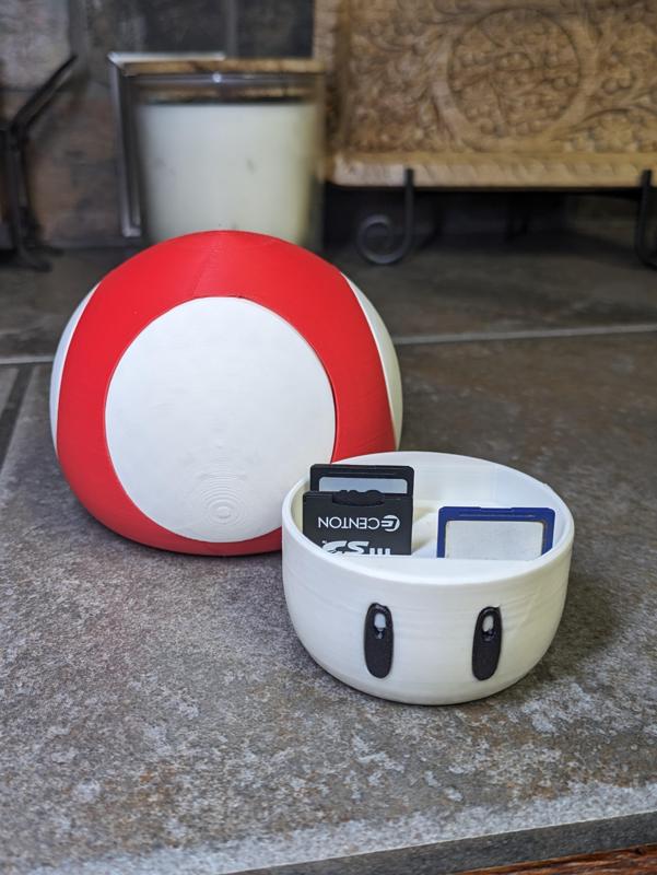 Mushroom SD Holder (Mario Inspired) 