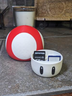 Mushroom SD Holder (Mario Inspired) 