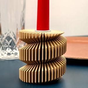 Fantastic Taper Candle Holder - Spiral