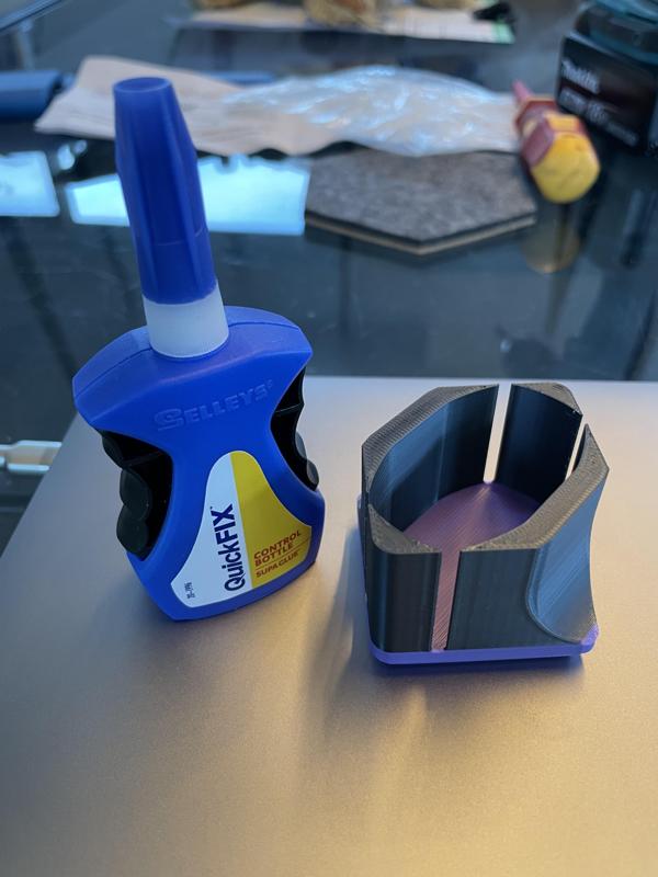 Gridfinity Selleys SupaGlue Holder