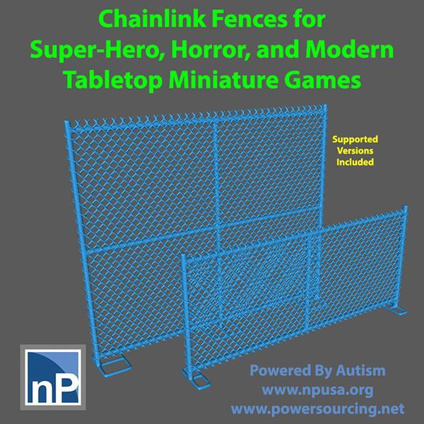 Modern Chain-Link Fence