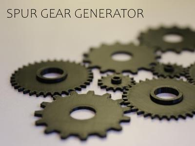 Spur Gear Generator