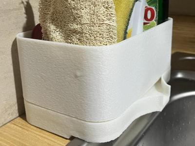 Two-piece Sink Caddy with gullet