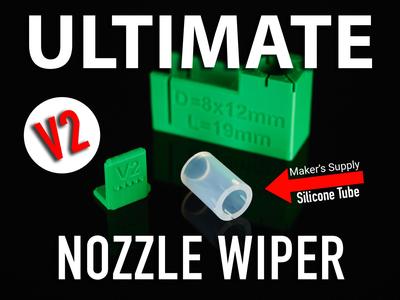 Ultimate Nozzle Wiper V2 for X1C P1S P1