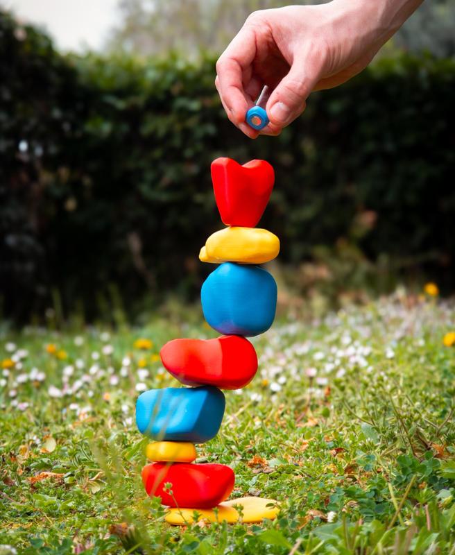 Magnetic Balancing Rocks