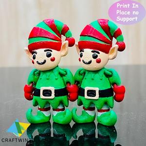 Print in place Flexy Elf