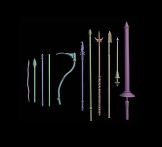 Miniature Reach Weapons
