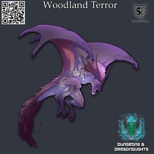 Woodland Terror  - 5e Stats/ Monster / Custom Item Card Included