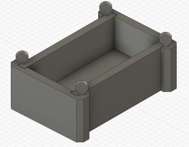 Parametric Silicone Mould Frame Template