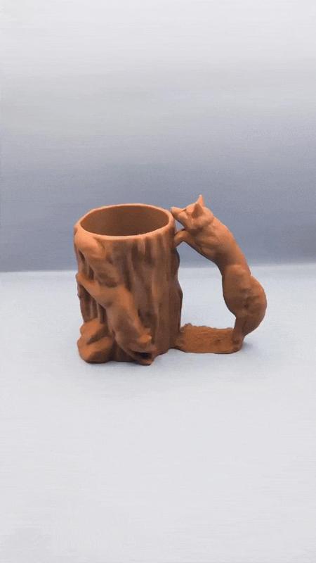 Jumping Fox Can Holder