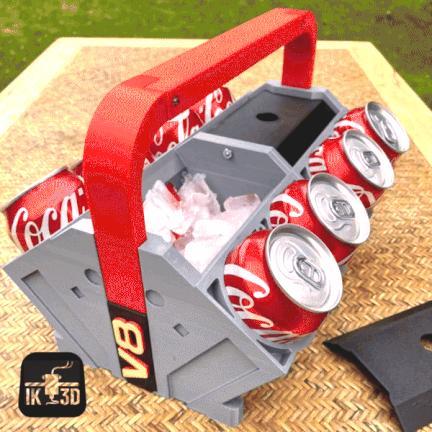 Engine Can Cooler Bundle V4+V6+V8+V12+V16 For Regular And Mini Cans / Fits Most Printers