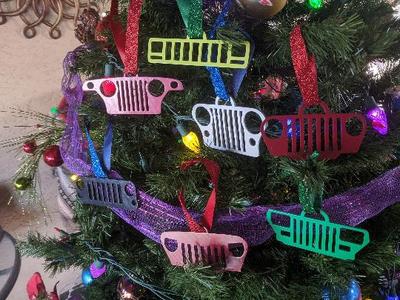 Jeep Gille Ornament and keychains