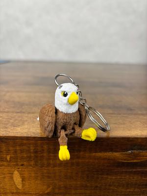Bald Eagle Keychain