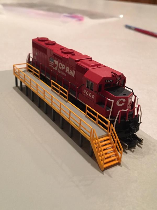 N Scale - Engine Service Platform