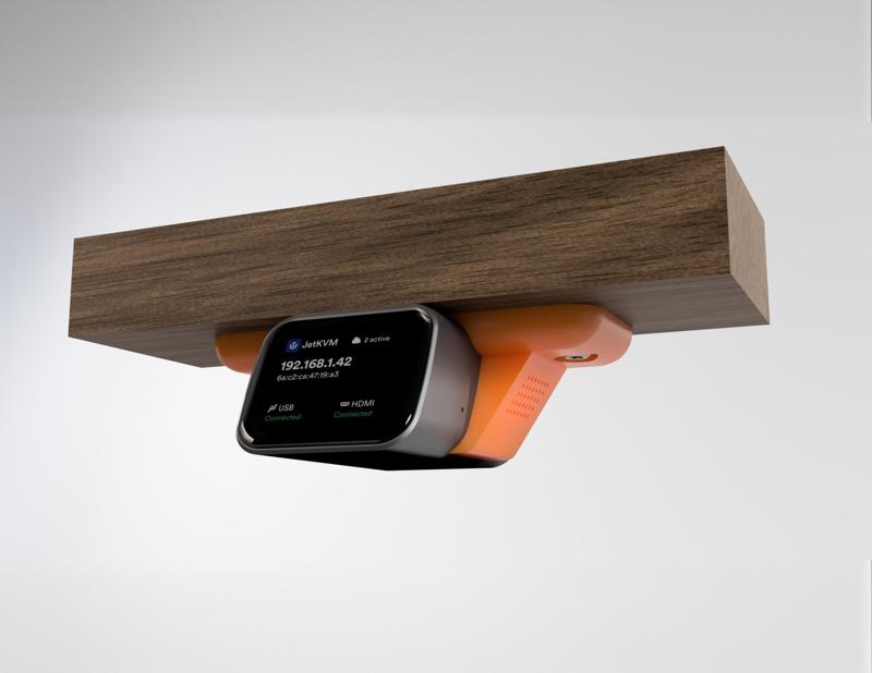 JetKVM Under Desk Mount