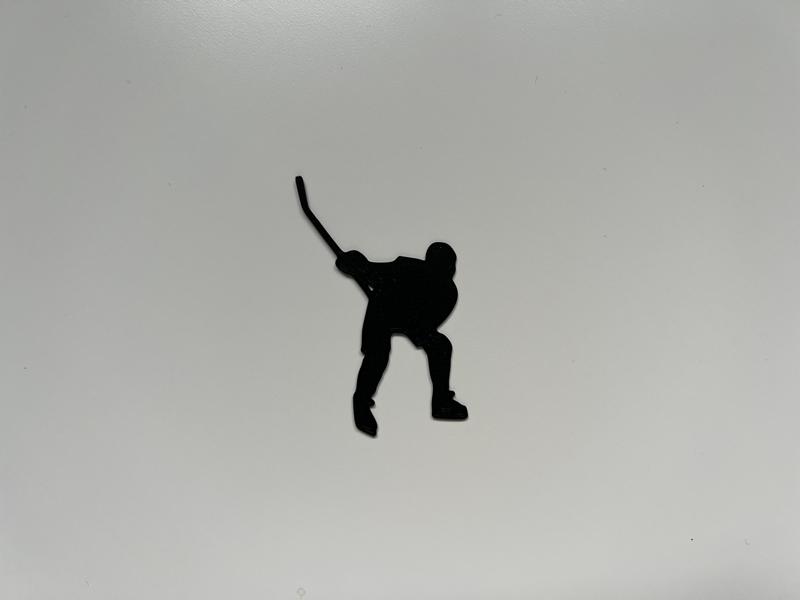 Hockey Player Wall Art #3