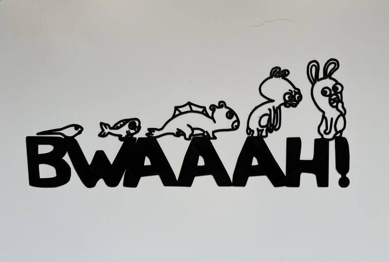 Rabbids Evolution Wall Art #1 (Les Lapins Crétins)