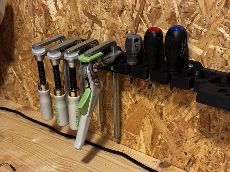 Linkable Screwdriver Holder - slim version