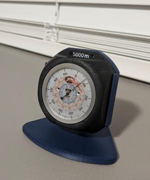 Thommen Altimeter / Barometer desktop stand