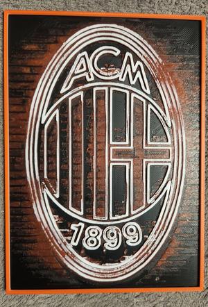 AcMilan Logo - HueForge