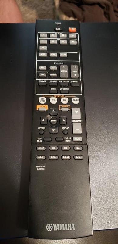 YAMAHA REMOTE BATTERY COVER
