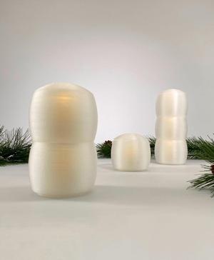   Snowball Tealight Lanterns Holders