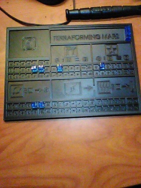 Terraforming Mars Player Board