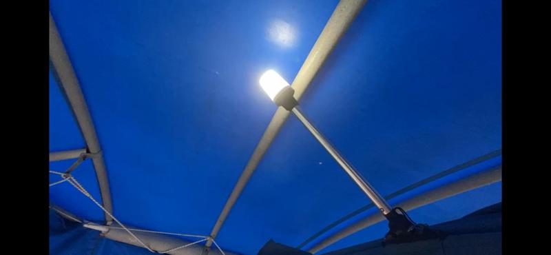 Boat tower light shade / diffuser