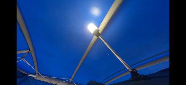 Boat tower light shade / diffuser