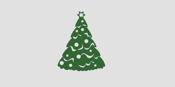 Christmas Tree Wall Decoration