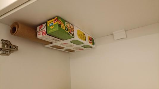 Aluminium/cling foil or baking paper holder