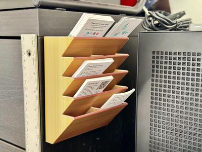 10-Slot Business Card Rack