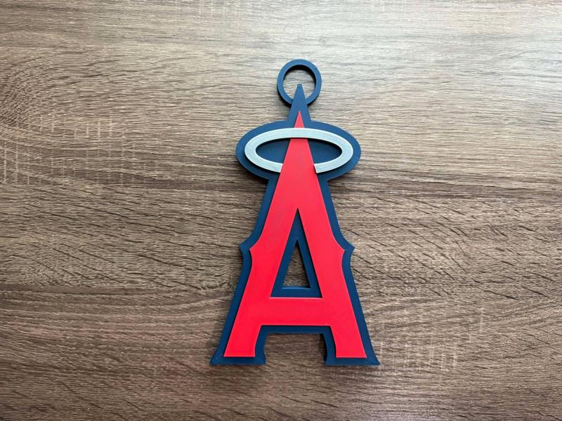Los Angeles Angels Oversized Necklace, Pendant