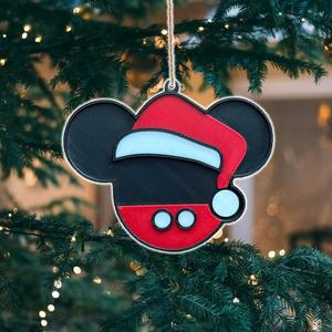 Christmas Micky Mouse Santa Disney Tree Ornament