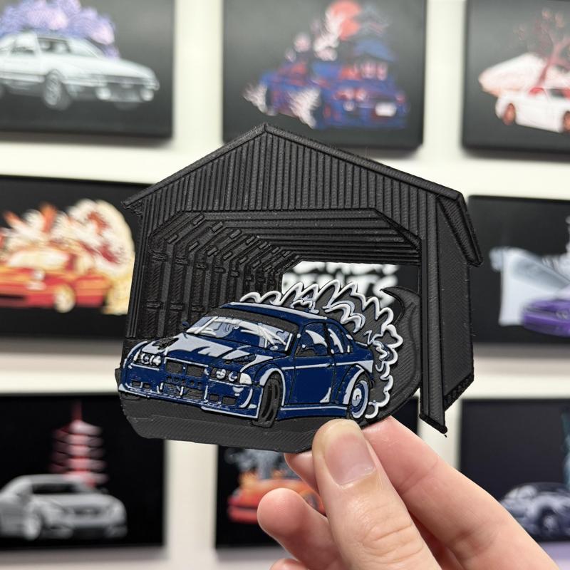 Backroads E36 Magnet