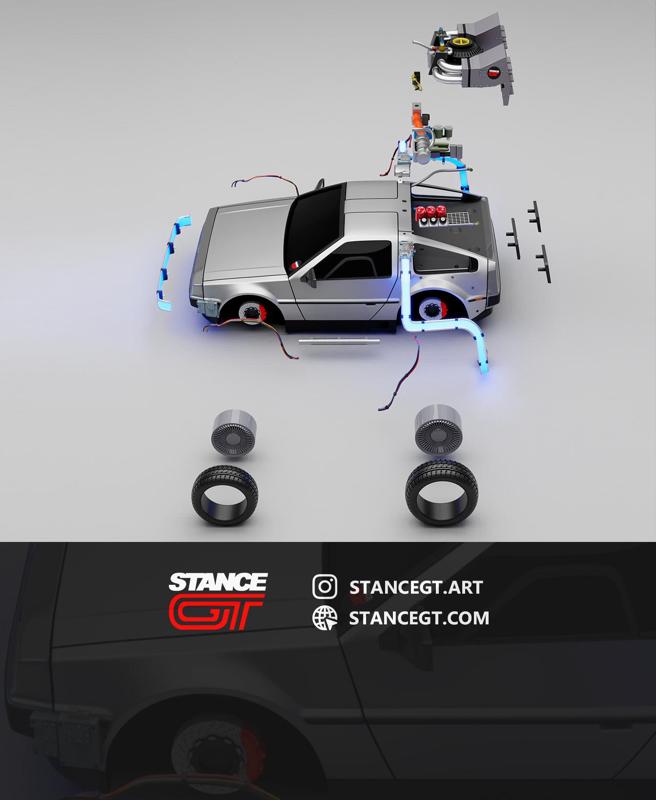 DMC DELOREAN FUTURE | ORIGINAL | Model kit car