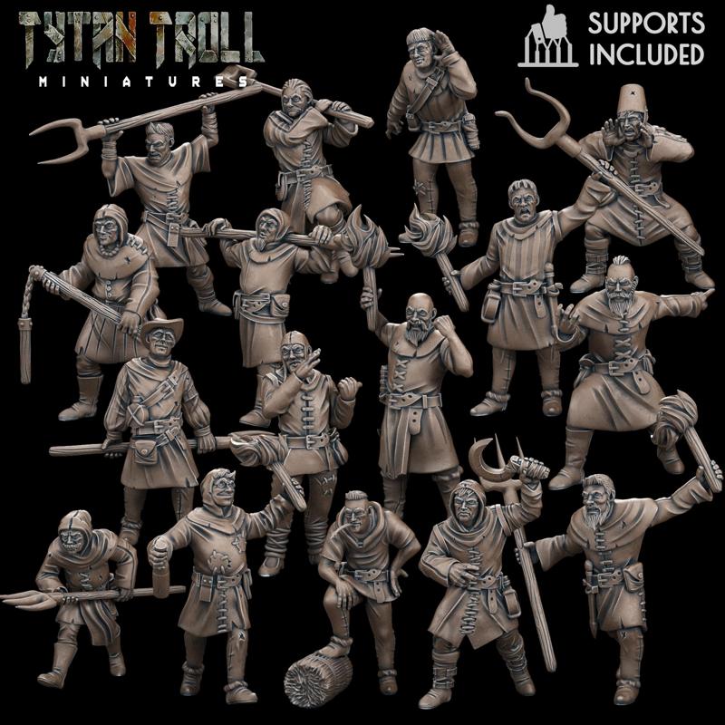 Mob Villagers Bundle [Pre-Supported]