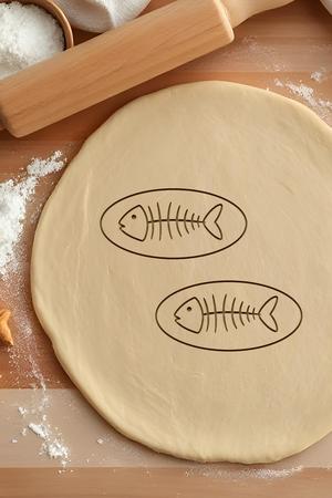 Fish Bone Cookie Cutter, Biscuit Cutter