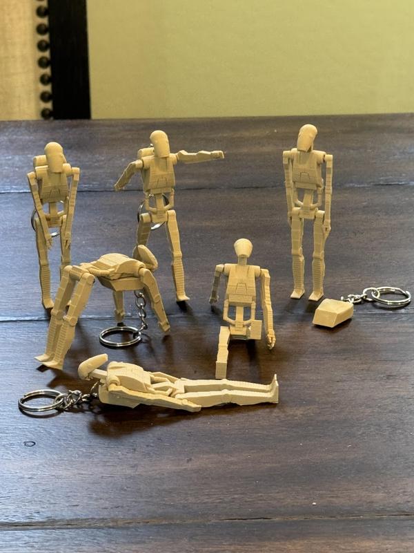 B1 Battle Droid (Articulating Keychain)
