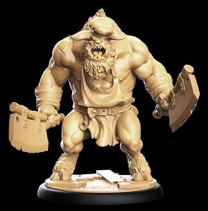 Butcher Minotaur Hero