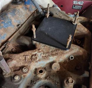 Holley or Autolite 4100 Intake Block Off Plate