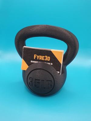 Kettlebell Business Card Holder.3mf